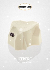 Haagen Dazs Presente Son Gateau Glace Pour Noel L Iceberg By5 5 Designers Haagen Dazs Presente Son Gateau Glace Pour Noel L Iceberg By5 5 Designers