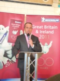 Jean-Luc Naret, directeur des guides Michelin.