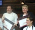 Corinne Bernard et Éric Sapet, duo vainqueur du 1er concours du Meilleur vigneron cuisinier