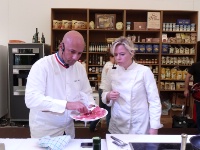 Frédéric Anton et Christelle Brua.
