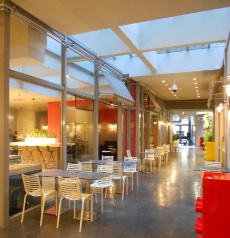 La Gallery et son enfilade de niches gourmandes.