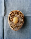 Oeufs de caille fumés.