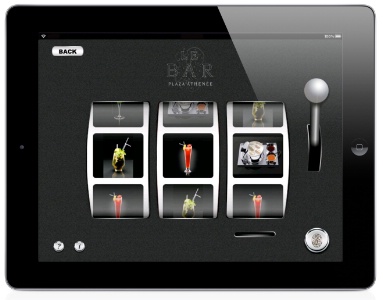 Jeu du bar du Plaza Athénée. Jeu du bar du Plaza Athénée.