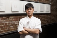 Sik Jung Yim, chef de file de la cuisine moderne coréenne a présenté plusieurs usages des condiments à base de Jang.