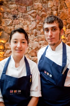 Raúl Jímenez et Ligia Karazawa