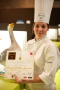 Julie Lhumeau, commis du Français Thibaut Ruggeri, a reçu le prix du meilleur commis.