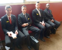 Attente des 'Elèves' avant leur passage en épreuves.
