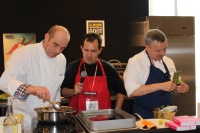 Jean-Luc Tartarin, restaurant éponyme au Havre, Gilles Choukroun, MBC à Paris et Philippe Hardy, Le Mascaret à Blainville-sur-Mer.