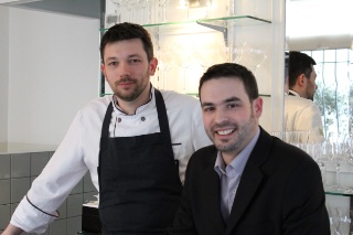 Philippe Belissent et Jérôme Cobou  se connaissent depuis douze ans et ont officié ensemble six ans durant au restaurant de l'Hôtel (Paris, VIe).