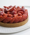 Tarte aux fraises pâte sablée & jus pour deux personnes
