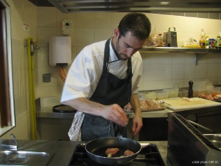 Mickaël Arnoult, 2 étoiles Michelin.