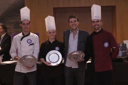 De gauche à droite : Amory Goff, Emeline Ignaczak, Grégory Cuilleron et Wesley Durand De gauche à droite : Amory Goff, Emeline Ignaczak, Grégory Cuilleron et Wesley Durand