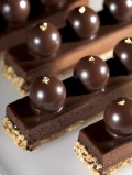 Choconoisette façon « Duplo » : dessert à la carte du restaurant L'Obé.