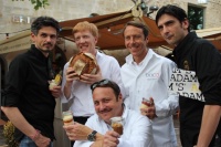 Christophe Adam, Eric Kayser, Vincent Ferniot, Simon Ferniot et Mathias Adam.