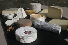 Le plateau de fromages proposé par la Villa Marinette à Gazeran (78).