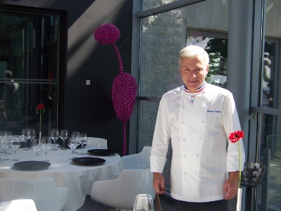 Christian Têtedoie espère décrocher une 2e étoile avec son restaurant gastronomique situé sur les hauteurs de Lyon.