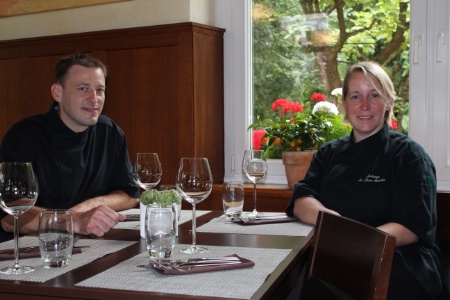 Laurent Pellegrini et Michaela Peters ont choisi la campagne, sur la route des vins d'Alsace. Laurent Pellegrini et Michaela Peters ont choisi la campagne, sur la route des vins d'Alsace.