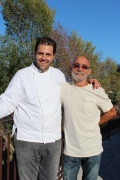 Mickael Fulci, Les Terraillers à Biot retrouve son ancien chef au Moulin de Mougins Serge Chollet.