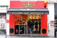 2. DE CLERCQ, LES ROIS DE LA FRITE - friterie belge (Paris 2e et 5e).