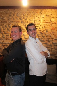 Frédéric Gautherin, sommelier et Guillem Monier, chef, le duo de La Rencontre. Frédéric Gautherin, sommelier et Guillem Monier, chef, le duo de La Rencontre.