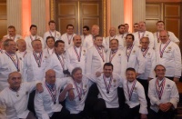 Les membres du jury et les candidats de l'édition 2012.