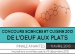 Inscriptions ouvertes pour le concours sciences et cuisine 2013