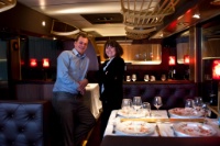 Romain Garnier et Elisabeth Gardien, créateurs du Trolley des Lumières.