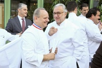 Joël Robuchon et Alain Ducasse