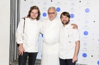 Magnus Nilsson, Alain Ducasse et Rene Redzepi.