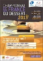 Coup d'envoi du 39e Championna​t de France du Dessert, le 10 janvier 2013 au Touquet