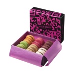 Fauchon édite un coffret de macarons QR code