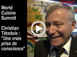 Sirha 2013 : Christian Têtedoie au World Cuisine Summit