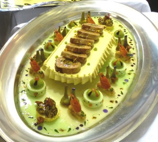 Plat d'Hugo Detroz.