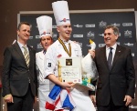 Bocuse d'or 2013 : Kristian Curtis reçoit le prix Rougié du Meilleur commis