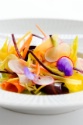 Menu végétarien et vins en biodynamie chez Lasserre