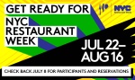 Lancement de la Restaurant week pour l'été 2013