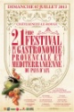21e édition du festival gastronomie provençale en pays d'Aix