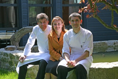 Régis, Michèle, son épouse et Jacques Marcon.