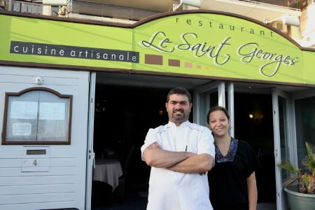 Paul et Hélène Courtaux ont repris le restaurant Saint-Georges, à Palavas-les-Flots.
