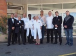 L'Equipe de France de la gastronomie et des maîtres du service prête pour son dîner de gala le 29 mars