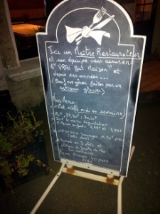 Ce restaurateur a pris le parti de tout faire maison et de l'indiquer sur sa carte.