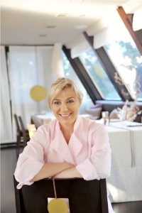 La chef Dina Nikolaou. La chef Dina Nikolaou.