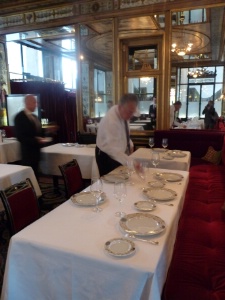 La mise en place.