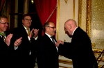 Remise de l'insigne d'officier dans l'ordre du mérite agricole à Jean-Pierre Garnier