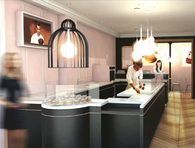 « Profiterole Chérie », l'adresse mono-produit de Philippe Urraca est à la fois une pâtisserie et un salon de thé. « Profiterole Chérie », l'adresse mono-produit de Philippe Urraca est à la fois une pâtisserie et un salon de thé.