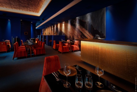 Le restaurant 1K offre une capacité de 80 couverts.