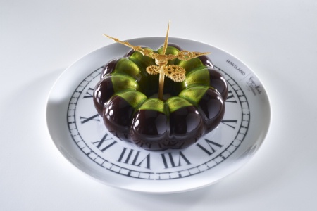 L'entremets en chocolat de l'équipe Italienne.