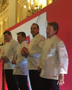Pascal Bastian, Nicolas Masse, Christophe Roure et Fabio Bragagnolo.