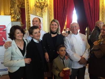 La famille Meilleur au complet, 3 générations pour 3 étoiles.
