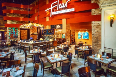 le restaurant Fleur d'Hubert Keller.